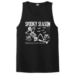 Nursing School Student Halloween Skeleton For Spooky Season Cute Gift PosiCharge Competitor Tank