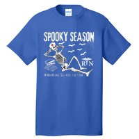 Nursing School Student Halloween Skeleton For Spooky Season Cute Gift Tall T-Shirt