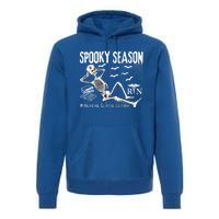 Nursing School Student Halloween Skeleton For Spooky Season Cute Gift Premium Hoodie