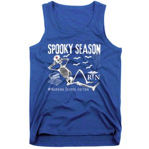 Nursing School Student Halloween Skeleton For Spooky Season Cute Gift Tank Top