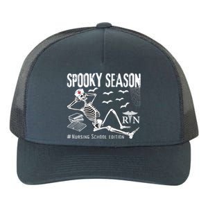 Nursing School Student Halloween Skeleton For Spooky Season Cute Gift Yupoong Adult 5-Panel Trucker Hat