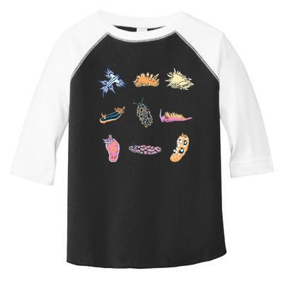 Nudibranch Sea Slug Marine Biologist And Aquarist Toddler Fine Jersey T-Shirt