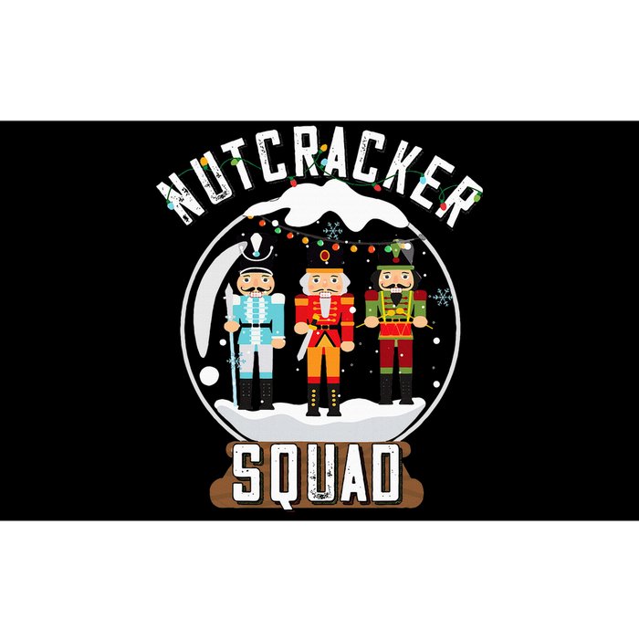 Nutcracker Squad Snow Globe Funny Christmas Ballet Dance Bumper Sticker