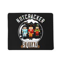 Nutcracker Squad Snow Globe Funny Christmas Ballet Dance Mousepad