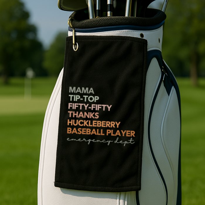 Nih Stroke Scale Emergency Department Er Nurse Er Doctor Golf Towel