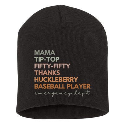 Nih Stroke Scale Emergency Department Er Nurse Er Doctor Short Acrylic Beanie