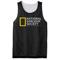 National Sarcasm Society Mesh Reversible Basketball Jersey Tank