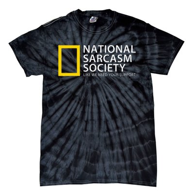 National Sarcasm Society Tie-Dye T-Shirt