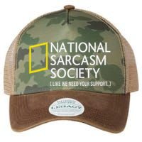 National Sarcasm Society Like We Need Your Support Legacy Tie Dye Trucker Hat