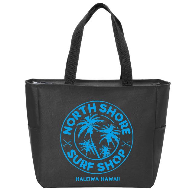 North Shore Surf Shop Zip Tote Bag