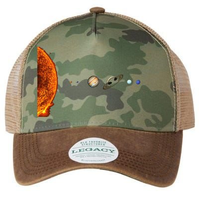 Nerdy Solar System Galaxy Solar System Astronomy Legacy Tie Dye Trucker Hat
