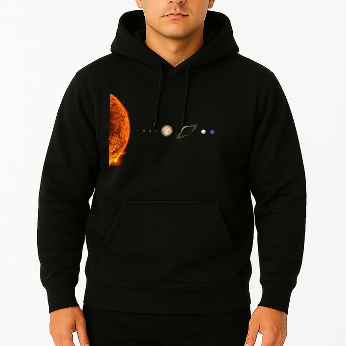 Nerdy Solar System Galaxy Solar System Astronomy Hoodie