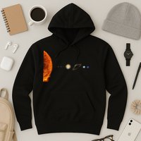 Nerdy Solar System Galaxy Solar System Astronomy Hoodie