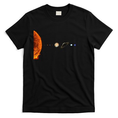 Nerdy Solar System Galaxy Solar System Astronomy T-Shirt