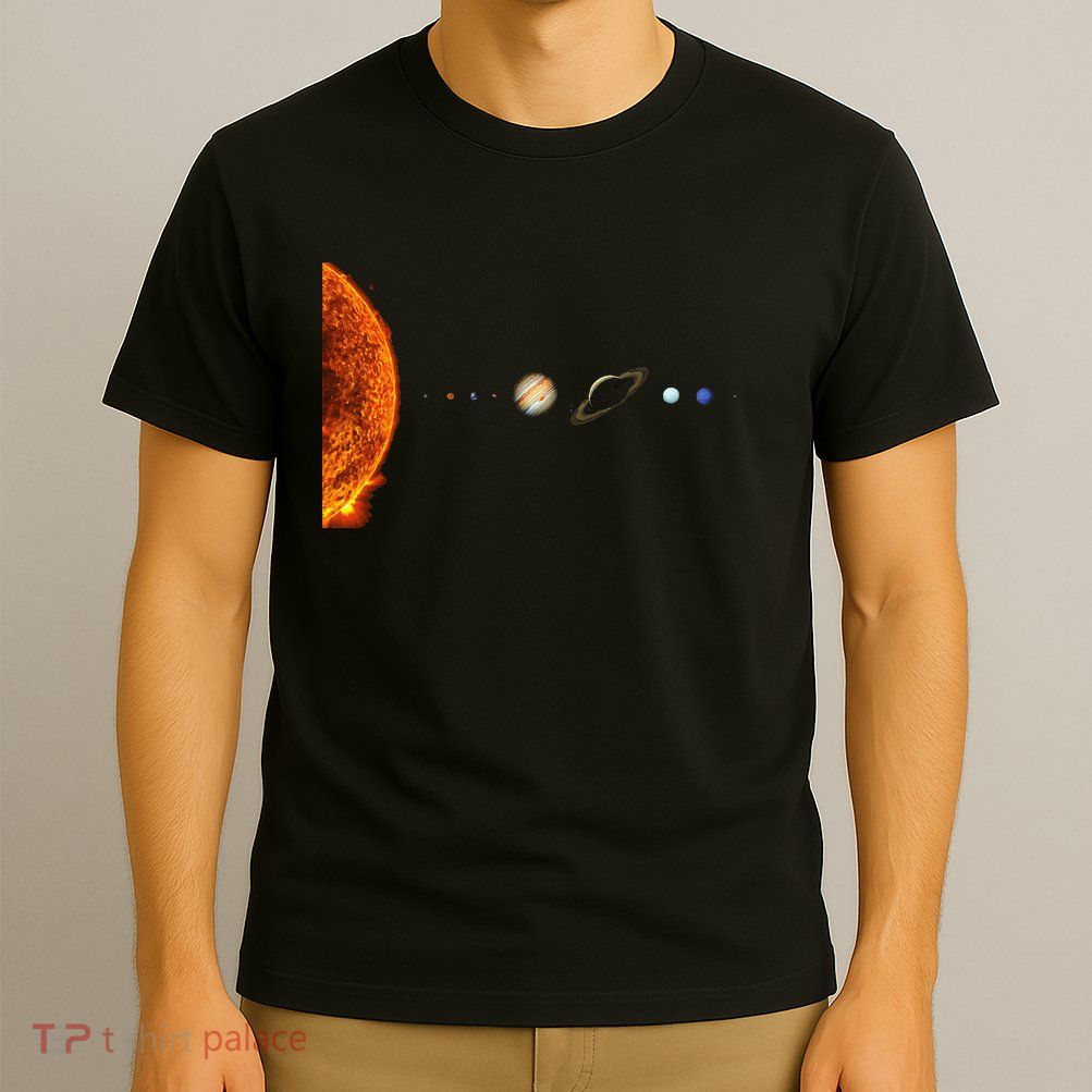 Nerdy Solar System Galaxy Solar System Astronomy T-Shirt