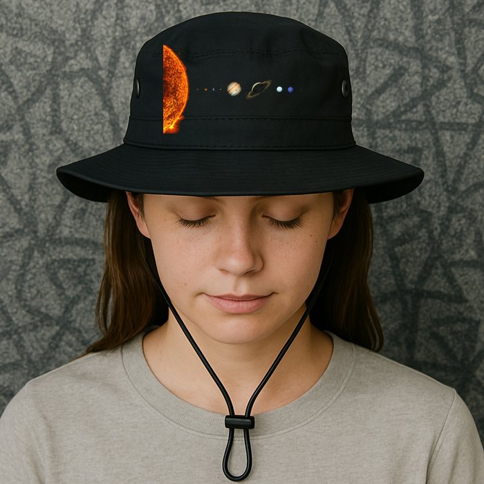 Nerdy Solar System Galaxy Solar System Astronomy Bucket Hat