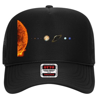 Nerdy Solar System Galaxy Solar System Astronomy Trucker Hat