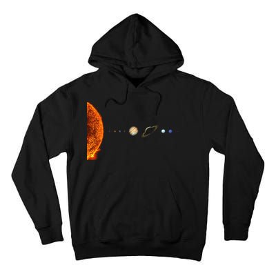 Nerdy Solar System Galaxy Solar System Astronomy Tall Hoodie