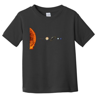 Nerdy Solar System Galaxy Solar System Astronomy Toddler T-Shirt