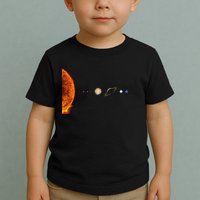 Nerdy Solar System Galaxy Solar System Astronomy Toddler T-Shirt