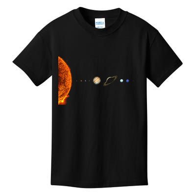Nerdy Solar System Galaxy Solar System Astronomy Kids T-Shirt