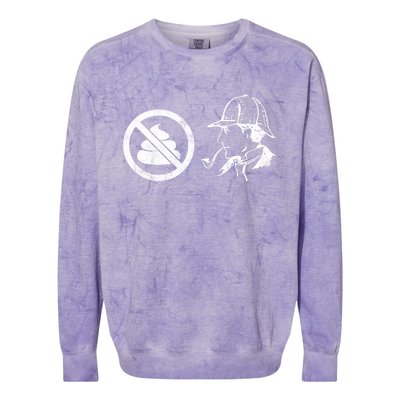 No Shit Sherlock Colorblast Crewneck Sweatshirt