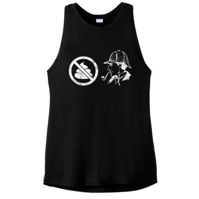 No Shit Sherlock Ladies PosiCharge Tri-Blend Wicking Tank