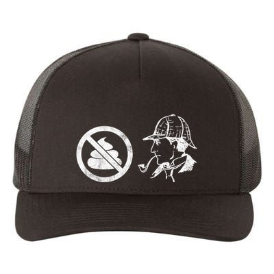 No Shit Sherlock Yupoong Adult 5-Panel Trucker Hat