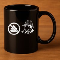 No Shit Sherlock 11oz C Handle Ceramic Mug