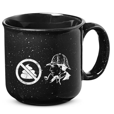 No Shit Sherlock 15oz Campfire Ceramic Mug