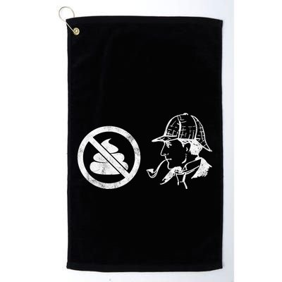 No Shit Sherlock Golf Towel