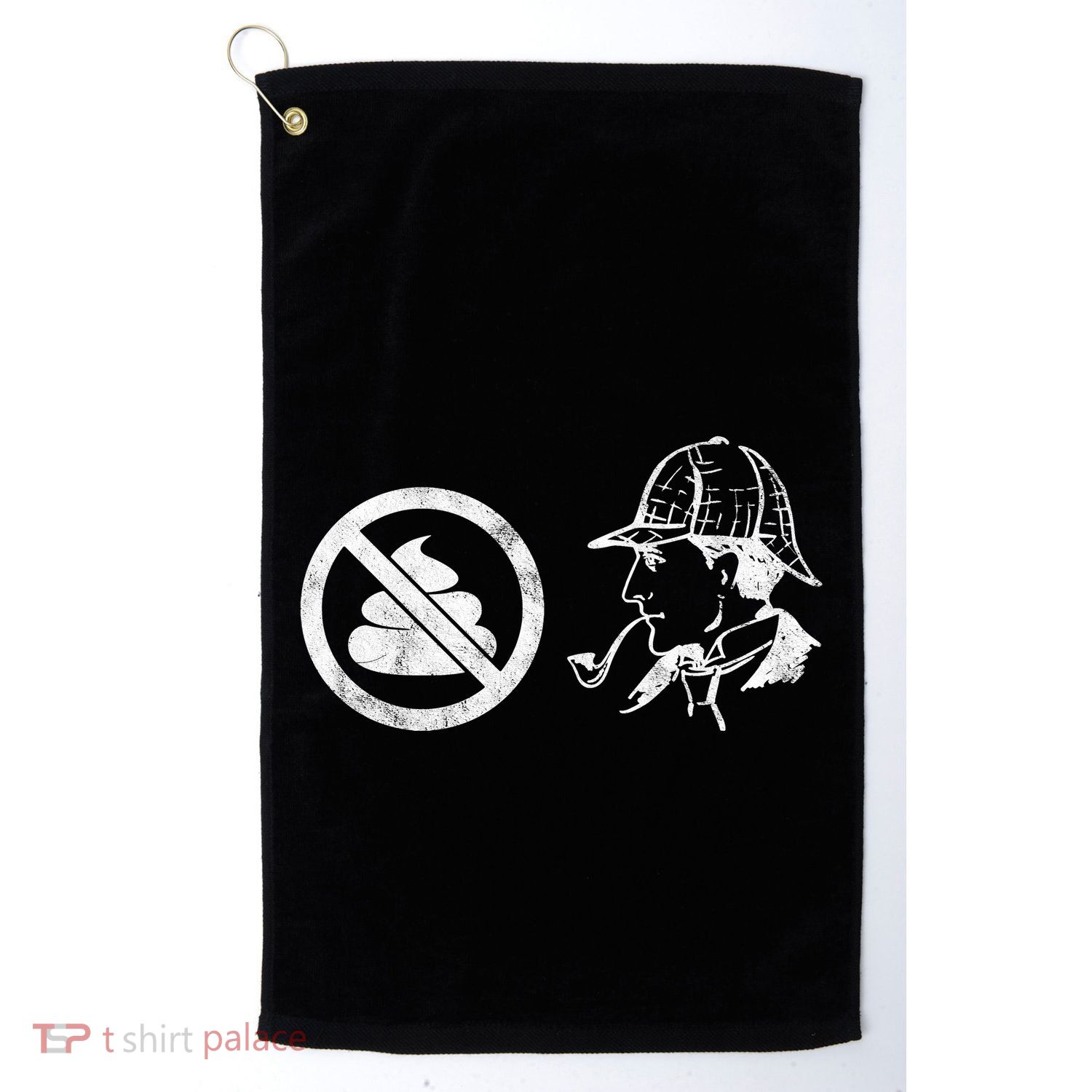 No Shit Sherlock Golf Towel