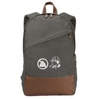 No Shit Sherlock Cotton Canvas Backpack