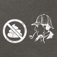 No Shit Sherlock Cotton Canvas Backpack