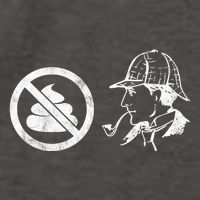 No Shit Sherlock Vector Backpack