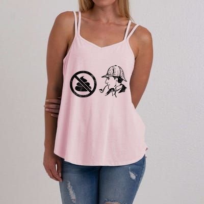 No Shit Sherlock Women's Strappy Tank