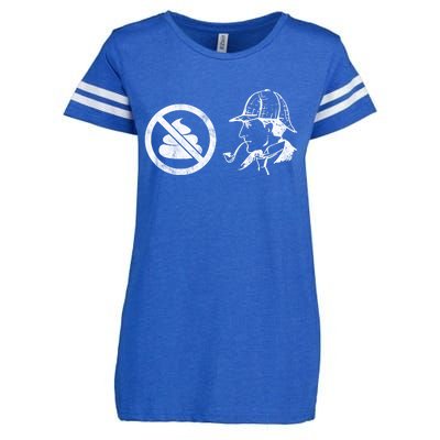 No Shit Sherlock Enza Ladies Jersey Football T-Shirt