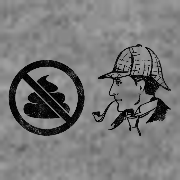 No Shit Sherlock Doggie Tank
