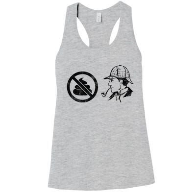 No Shit Sherlock Women's Racerback Tank