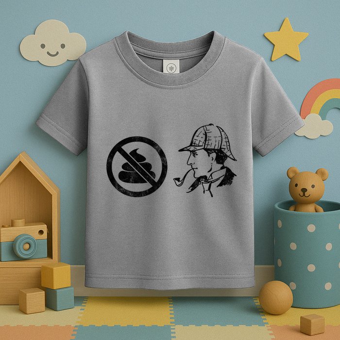 No Shit Sherlock Toddler T-Shirt