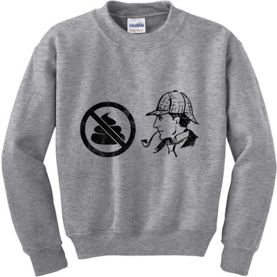 No Shit Sherlock Kids Sweatshirt