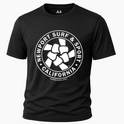 Newport Surf & Sport California Original Vintage Logo1976 Performance Shirt