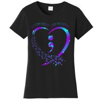 No Story Should End Happy Suicide Awareness Support Women's T-Shirt