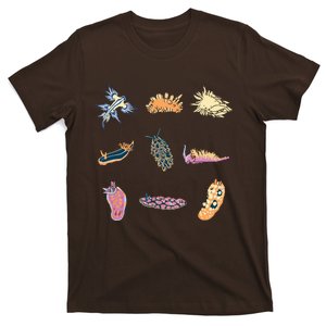 Nudibranch Sea Slug Marine Biologist And Aquarist T-Shirt