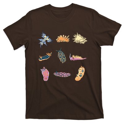 Nudibranch Sea Slug Marine Biologist And Aquarist T-Shirt