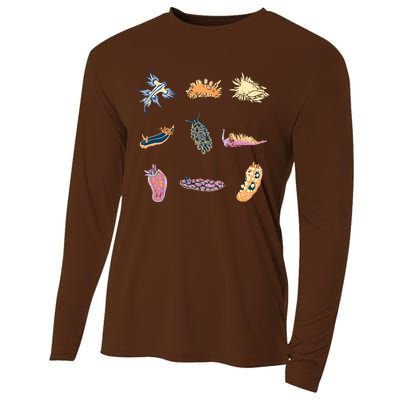 Nudibranch Sea Slug Marine Biologist And Aquarist Cooling Performance Long Sleeve Crew