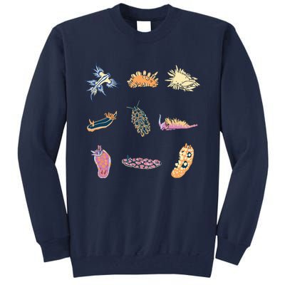 Nudibranch Sea Slug Marine Biologist And Aquarist Tall Sweatshirt