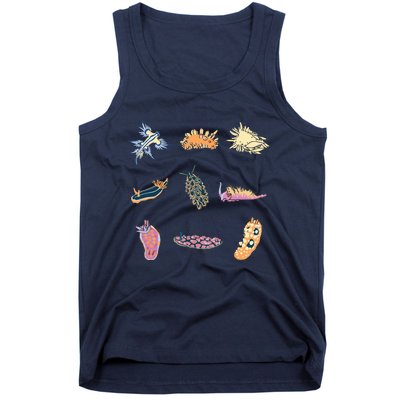 Nudibranch Sea Slug Marine Biologist And Aquarist Tank Top