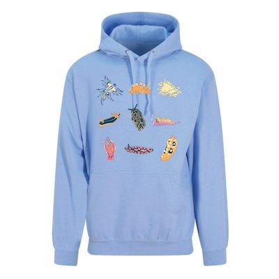 Nudibranch Sea Slug Marine Biologist And Aquarist Unisex Surf Hoodie