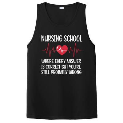 Nursing School Student Nurse Student Future Nurse Gift PosiCharge Competitor Tank